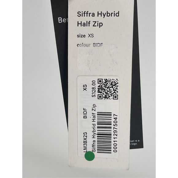 Lululemon Lab Jacket Siffra Hybrid 1/2 Zip Wool Blend Gray Blue Hooded New - Picture 6 of 14